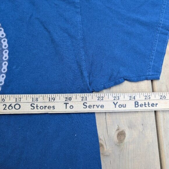 Harley Davidson Men's Blue Panheads Forever Graphic Print Pullover T-Shirt - Picture 5 of 6